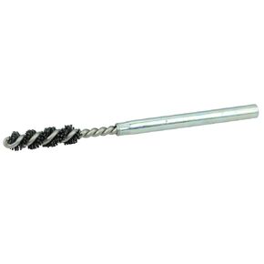 Weiler 22603 Burr-Rx 7MM-Dia Power Tube Brush.026/120CG Crimped Fill, 1" Brush Length, 3-1/2" Overall Length, Made in The USA