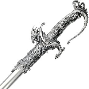 Vulcan Gear 36" Saint George Dragon Saber Fantasy Medieval Knight Sword - Choose Your Color