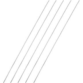 Awclub 2mm x 300mm 304 Stainless Steel Solid Round Rod Lathe Bar Stock for DIY Crafts Model Car Helicopter Airplane - 5pcs in Kuwait