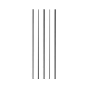 Boxonly 304 Stainless Steel Round Rods 8mmx80mm Solid Shaft Rod Lathe Bar Stock Solid Round Bar 10PCS