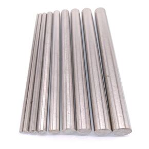 Yodaoke 9pcs 304 Stainless Steel Rods Assortment Kit Diameter 2mm-10mm Length 100mm