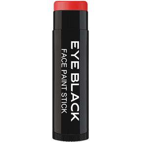 DALVGFN EYE BLACK STICK, Anti-Glare Eye Black For Baseball Football Softball Lacrosse, Sweat-Proof Eye Black Grease Paint For Adults Kids, Smooth & Long Lasting, Rich Full Coverage Color, Red