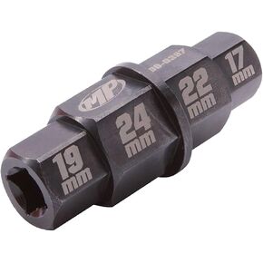 Motion Pro 08-0397 Chrome Hex Axle Tool 17,19,22,24 mm