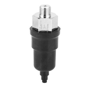 Air Pressure Switch, 0.1~1.0Mpa Adjustable Air Pressure Switch N/O Switch G1/4in IP54 AC220V 48VAC/DC Normally Open Air Pressure Switch