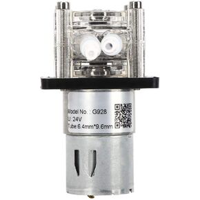 Metering Peristaltic Pump G928, 500ml / min Large Flow Ball Bearings 304 Stainless Steel Pump for Aquarium Laboratory (24V)