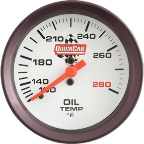 QuickCar Racing Products 611-7009 Extreme Series 2-5/8" Diameter Oil Temperature Gauge