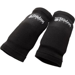 Tandem Sport Volleyball Elbow Pads - Volleyball Pads for Floor Burns and Bruises - Non-Bulky White Volleyball Elbow Pads
