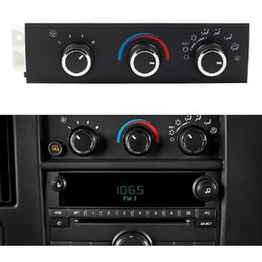 Dasbecan A/C Heater Climate Control Module Panel Compatible with 1996-2020 Chevrolet Express 1500 2500 3500 GMC Savana 1500 2500 3500 Replace# 599-217 15073274