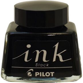 Pilot Fountain Pen Ink - 30ml Bottle - Black