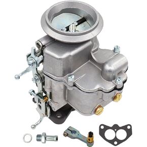 THUNDERMINGO New Carburetor for Holley 94 Model Carburetor FlatHead Oil Bath Style 1939-1948 Ford Trucks V8 239 Cid Engines with Fuel Inlet and Gaskets