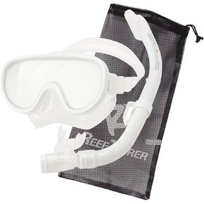 REEF TOURER Reef Tourer Single-Window Mask & Snorkel Combo Set in Kuwait