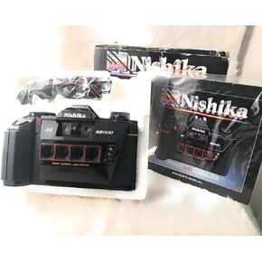Nishika N8000 35mm 3-D Camera Quadra Lens System by NISHIKA 3D in Saudi Arabia