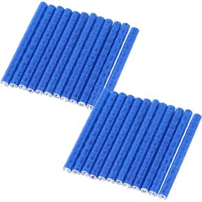 MAGT Spoke Reflectors for Bicycles, 24Pcs Bike Spoke Reflectors 360° Visibility Bike Wheel Reflector Tube for Night Cycling Riding (1.8-2.5mm)
