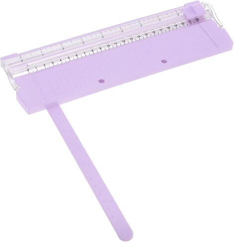PATIKIL 9 Inch Paper Cutter, Portable Anti-Slip Paper Trimmer Slicer Scrapbooking Tool for Craft Paper Photo Cardstock, Pink in Saudi Arabia