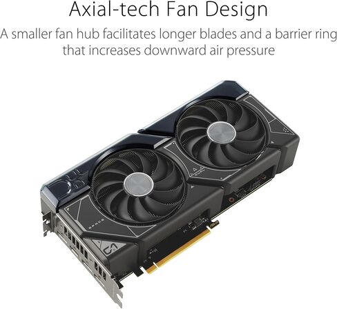 ASUS Dual GeForce RTX™ 4070 Ti Super OC Edition (PCIe 4.0, 16GB GDDR6X, DLSS 3, HDMI 2.1a, DisplayPort 1.4a, 2.56-Slot Design, Axial-tech Fan Design, 0dB Technology, Auto-Extreme Technology) in Saudi Arabia