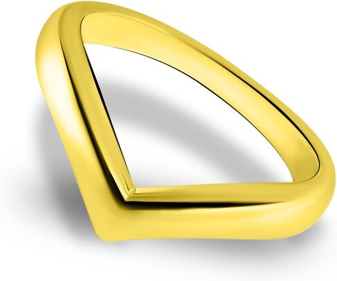 STONIQUE CREATIONS Sterling Silver Chevron Statement Promise Ring Size 5-9 in Saudi Arabia