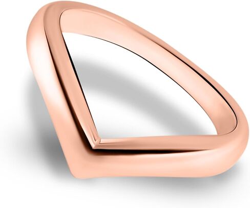 STONIQUE CREATIONS Sterling Silver Chevron Statement Promise Ring Size 5-9 in Saudi Arabia
