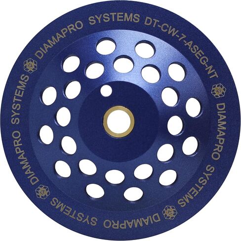 أنظمة DiamaPro DT-CW-7-ASEG-NT عجلة كأس طحن خرسانية غير ملولبة 7 بوصات 10 قطع للطحن والتحضير وإزالة الغراء/الجص/الطلاء in Kuwait