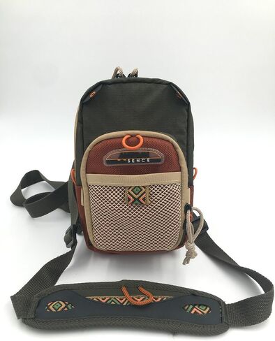 Rudder Fly Fishing Chest Pack Bag With Molded Fly Bench 9.50 x 6 inch in Saudi Arabia