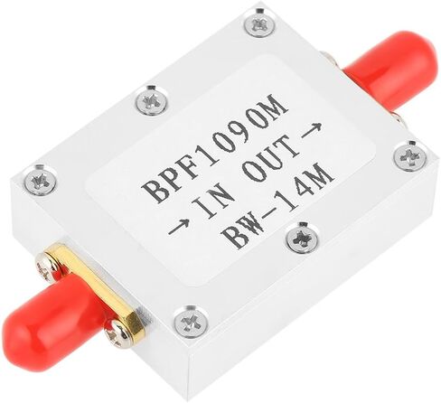 1090MHz Band Pass Filter, Saw Band Pass Filter 1 PCS 1090MHz ADS-B Aeronautical Bandwidth 14MHz SMA Interface Band-Pass Filter in Kuwait