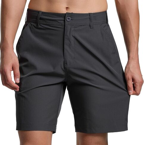 Nothinchan Men's Golf Shorts Quick Dry Lightweight Stretch Casual Shorts for Outdoor Hiking in Saudi Arabia