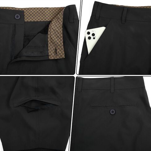 Nothinchan Men's Golf Shorts Quick Dry Lightweight Stretch Casual Shorts for Outdoor Hiking in Saudi Arabia