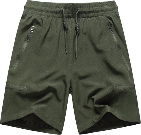Pursky Men's Cargo Hiking Shorts Quick Dry Lightweight Golf Athletic Big Tall in Saudi Arabia