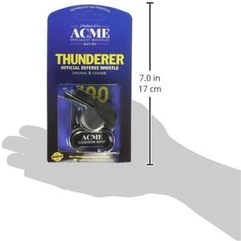 ACME Thunderer Finger Grip Metal Whistle Nickel-Plated (477/58.5) Large in Saudi Arabia