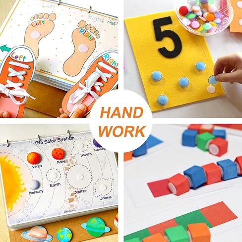 نقاط لاصقة ذاتية من Quefe 1400 قطعة بقطر 0.79 بوصة ونقاط حلقة وحلقة 20 مم خلفية لاصقة مستديرة للمدرسة والفصول الدراسية والحرف المنزلية والمكاتب (700 زوج أبيض) in Kuwait