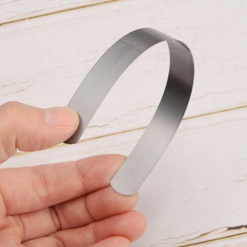 HARFINGTON 5pcs Mn Steel Feeler Gauge 0.45mm Thickness 150mm Length Metric Filler Thickness Gage Gap Measuring Tool Single Blade in Saudi Arabia