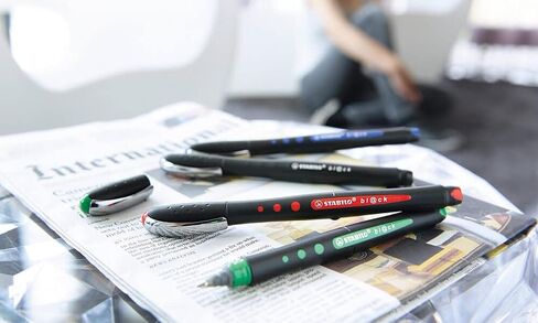 STABILO Bionic Bl@ck Pen, Medium, Green in Saudi Arabia