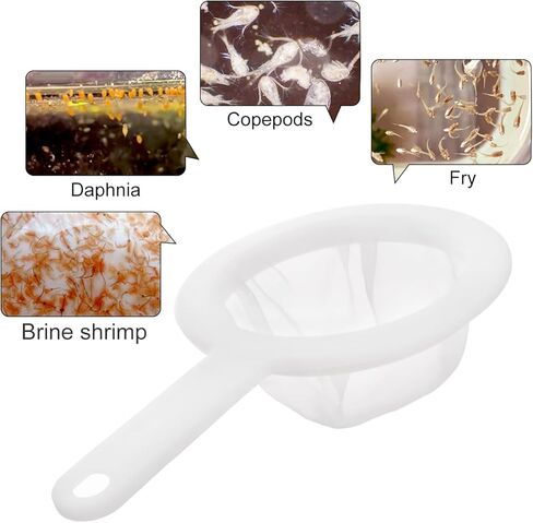 Clscea حوض السمك الطفل محلول ملحي الروبيان غربال قشر البيض فاصل الأرتيميا جمع صافي عدة 80 شبكة in Kuwait