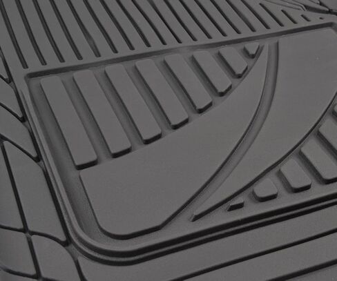 Motor Trend FlexTough™ Advanced Performance Car Floor Mats & Cargo Liner - 4pc HD Rubber Floor Mats & Trunk Mat for Car SUV Van Auto in Saudi Arabia