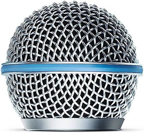 Shure Beta 58A Supercardioid Vocal Microphone & Pig Hog Black & White Woven Mic Cable, 20ft XLR - Bundle in Saudi Arabia