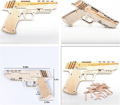 YII WMOC 3D لغز خشبي صندوق الموسيقى اليد كرنك المقصورة صندوق الموسيقى دعابة العلوم والتعليم التعليم DIY مجموعات 3D الألغاز للبالغين الفتيات (المقصورة) in Saudi Arabia