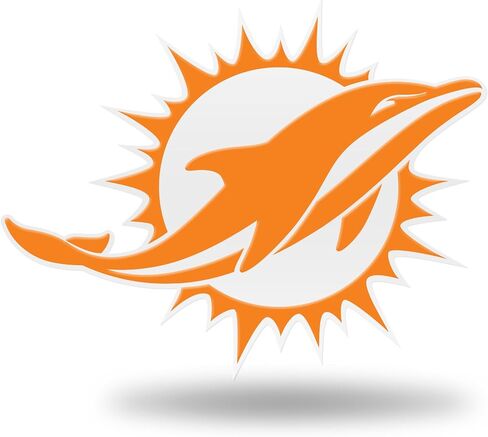 NFL للجنسين Team Spirit Magnet Auto Emblemnfl Team Spirit Magnet شعار تلقائي، أحمر، أبيض، 6.25 × 4.5 × 0.2 in Kuwait