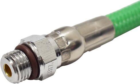 Scuba Choice 27"Colored Low Pressure Braided Hose for 2nd Stage Reg and Octo, Green in Saudi Arabia