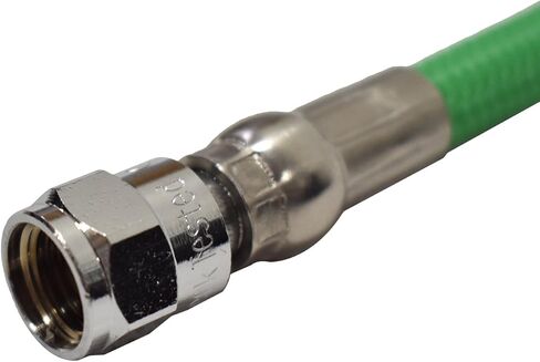 Scuba Choice 27"Colored Low Pressure Braided Hose for 2nd Stage Reg and Octo, Green in Saudi Arabia