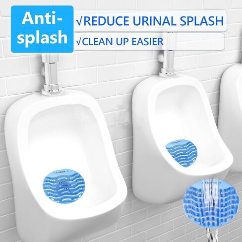24 Packs Urinal Screens Deodorizer, Urinal Cake Anti-Splash&Odor Freshener – Ideal for Schools, Bathrooms, Restrooms, Office (24PACK) (24 Pack) in Saudi Arabia