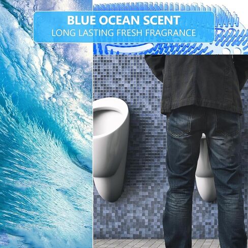 24 Packs Urinal Screens Deodorizer, Urinal Cake Anti-Splash&Odor Freshener – Ideal for Schools, Bathrooms, Restrooms, Office (24PACK) (24 Pack) in Saudi Arabia