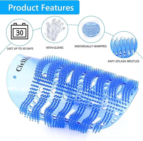 24 Packs Urinal Screens Deodorizer, Urinal Cake Anti-Splash&Odor Freshener – Ideal for Schools, Bathrooms, Restrooms, Office (24PACK) (24 Pack) in Saudi Arabia