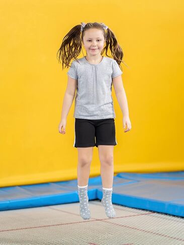 قمصان Poroka مكونة من 4 قطع من القطن بأكمام قصيرة وأكمام منتفخة للأطفال البنات ورقبة دائرية وأكمام قصيرة للأطفال in Kuwait