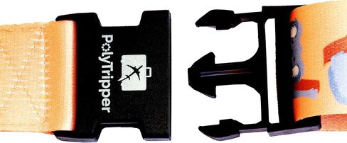 Luggage Strap - Original Premium Designs - Recognize Your Suitcase (LS-Brown-Dogs) in Saudi Arabia