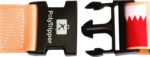 Luggage Strap - Original Premium Designs - Recognize Your Suitcase (LS-Brown-Dogs) in Saudi Arabia