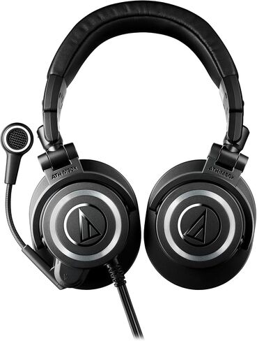 Audio-Technica ATH-M50xSTS XLR StreamSet Streaming Headset, Black (Renewed) in Saudi Arabia