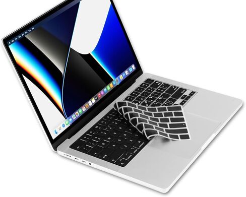 XSKN Silicone Keyboard Cover Skin for MacBook Pro/Air with Touch ID 14.2" 16.2" 13.6" 15.3" Model No: A2442 A2779 A2918 A2992 A2485 A2780 A2681 A3113 A2941 A3114 (EU Layout, Ableton Live Shortcuts) in Saudi Arabia