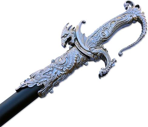 Vulcan Gear 36" Saint George Dragon Saber Fantasy Medieval Knight Sword - Choose Your Color in Saudi Arabia