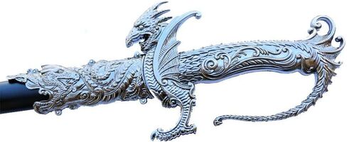 Vulcan Gear 36" Saint George Dragon Saber Fantasy Medieval Knight Sword - Choose Your Color in Saudi Arabia