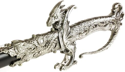 Vulcan Gear 36" Saint George Dragon Saber Fantasy Medieval Knight Sword - Choose Your Color in Saudi Arabia