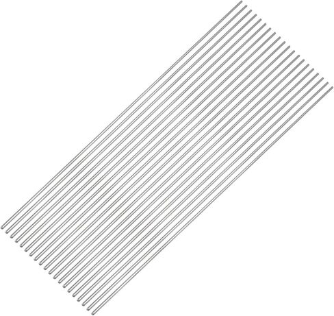 TOPPROS 300 مم × 2 مم، 11.8 بوصة × 5/64 بوصة 304 شريط دائري صلب من الفولاذ المقاوم للصدأ للحرف اليدوية، عبوة من 20 قطعة in Kuwait